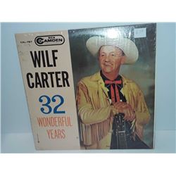 Wilf Carter 32 wonderful years Camden records excellent condition