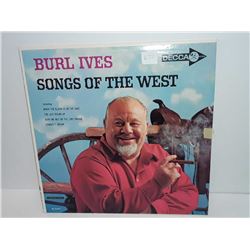 Burl Ives songs of the West Decca records excellent condition