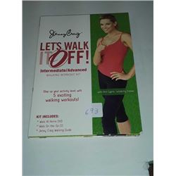 Jenny Craig let's walk it off 2 DVD