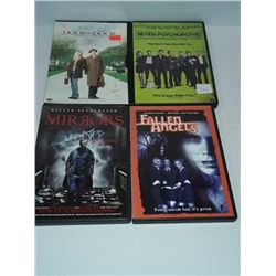 4 mixed DVDs