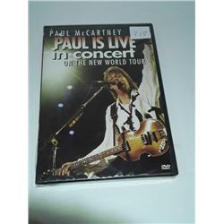 Paul McCartney Paul is live in concert on the new world tour new musicals DVD unopened