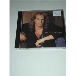 Michael Bolton the one thing CD excellent condition