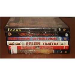 Bundle of 6 DVDs