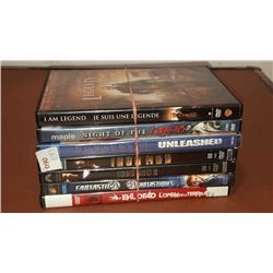 Bundle of 7 DVDs