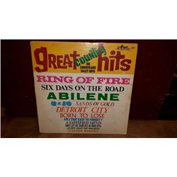 Great country hits Arc records condition poor