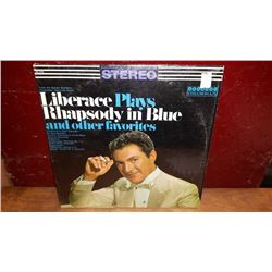 Liberace plays Rhapsody In Blue Columbia Records condition poor