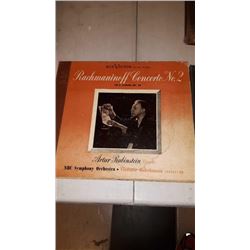 Rachmaninoff Concerto Number 2 Schubert number 8 in B minor two album sets total 8 albums very  good