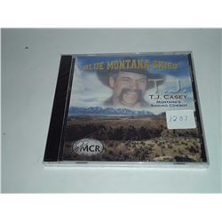 TJ Casey blue Montana Skies CD sealed