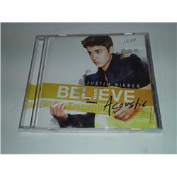 Justin Bieber Believe acoustics CD sealed