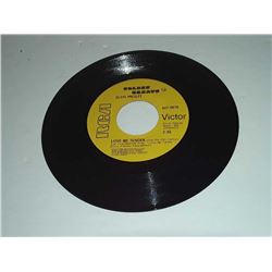 Elvis Presley 45 side one Love Me Tender side two anyway you want me excellent condition