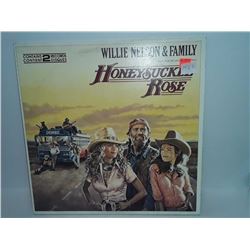 Willie Nelson and family Honeysuckle Rose to record album Warner Records one record has scratches on