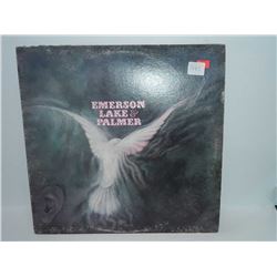 Emerson Lake and Palmer RSO records scratch on one side