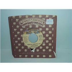 Donna Summers 45 side one there will always be a you side two on the radio good condition