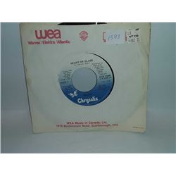 Blondie 45 side one Heart of Glass side two 1159 fair condition