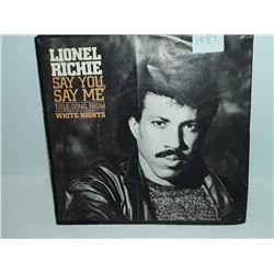 Lionel Richie 45 side one can't slow down side two Say You Say Me fair condition