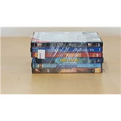 BUNDLE OF 6 DVDs