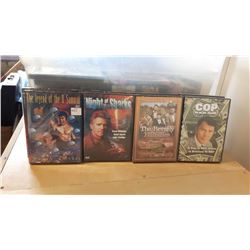 4 SEALED DVDs