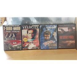 4 SEALED DVDs