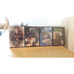 4 SEALED DVDs