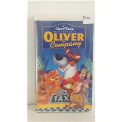 Walt Disney Oliver & Company video VHS