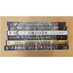 6 piece DVD movie set