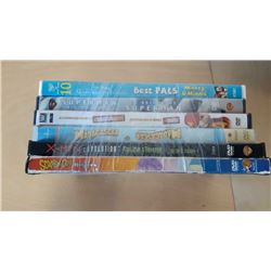 6 piece DVD movie set