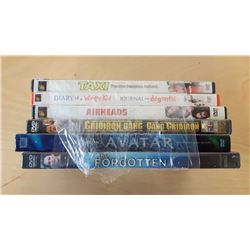 6 piece DVD movie set