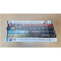 6 piece DVD movie set