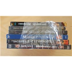 6 piece DVD movie set