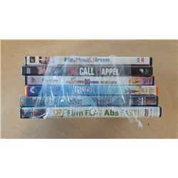 6 piece DVD movie set