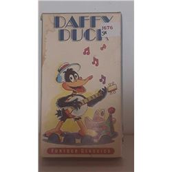 Vintage Daffy Duck fun tune Classics VHS movie