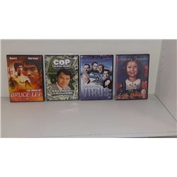 Bundle.of four new DVDs