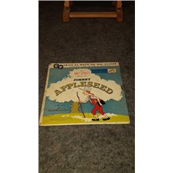 45 RPM Walt Disney Johnny Appleseed fair condition