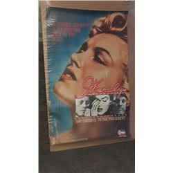 New Marilyn Monroe in say goodbye to the president movie poster 29.5 in by 19 in