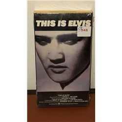 New this is Elvis VHS tape (548)