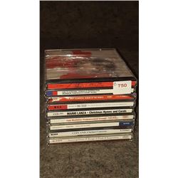 Bundle of 9 CDs