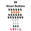 Image 1 : 89 x Kisser Buttons