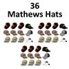 Image 1 : 36 x Mathews Hats