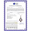 Image 2 : Genuine 1.20 ctw Garnet Necklace 14KT Rose Gold - REF-30Z7N