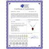 Image 2 : Genuine 13.02 ctw Ruby & Diamond Necklace 14KT White Gold - REF-42W2Y