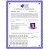 Image 2 : Genuine 6.5 ctw Amethyst Ring 14KT Rose Gold - REF-43K8V