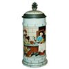 Image 1 : Mettlach 1L Innkeeper  Drunks Stein