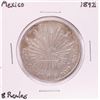 Image 1 : 1892 Mexico 8 Reales Silver Coin