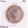 Image 1 : 1821 Mexico 8 Reales Silver Coin