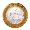 Image 1 : .999 Silver Main Street Station Las Vegas, NV $10 Limited Edition Casino Gaming Token