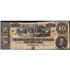 Image 1 : 1864 $10 Confederate States of America Note