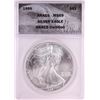 Image 1 : 1995 $1 American Silver Eagle Coin ANACS MS69