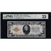 Image 1 : 1928 $20 Gold Certificate Note Fr.2402 PMG Very Fine 25