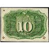 Image 2 : March 3, 1863 Ten Cents Second Issue Fractional Currency Note