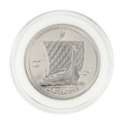 1986 Proof Isle of Man Noble 1 Oz. Platinum Coin